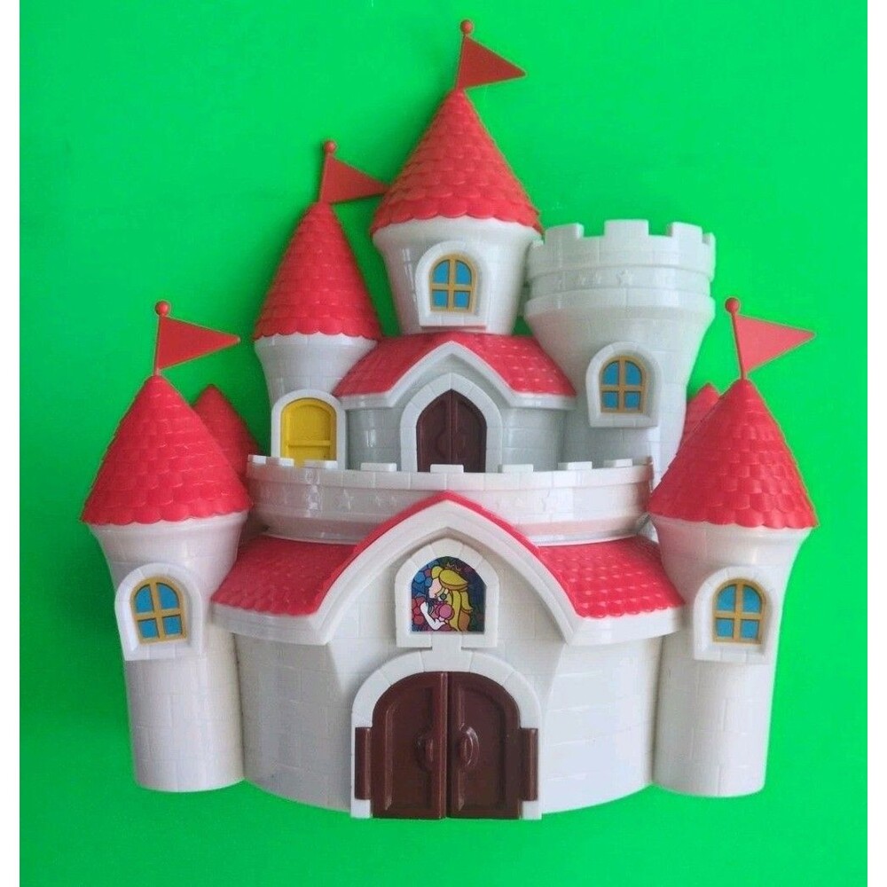 2017 World of Nintendo Deluxe Princess Peach Castle Playset Castle Only